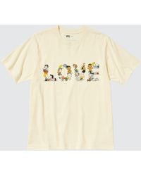 Uniqlo - Baumwolle peace for all bedrucktes t-shirt (peanuts) - Lyst