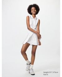Uniqlo - Vestito Airism Soft Con Colletto - Lyst