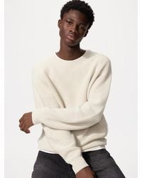 Uniqlo - Washable 3D Knit Seamless Crew Neck Jumper - Lyst
