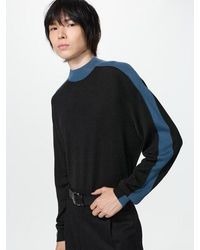 Uniqlo - 3D Knit Seamless Mock Neck Jumper - Lyst