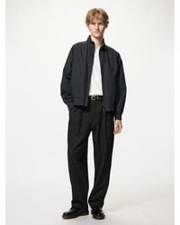 Uniqlo - Pleated Relaxed Wide Trousers - Lyst