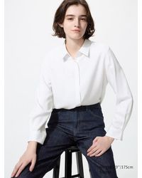 Uniqlo - Rayon Blouse - Lyst
