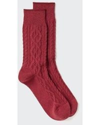 Uniqlo - Heattech Socks (Cable) - Lyst