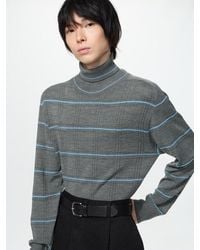 Uniqlo - 3D Knit Seamless Turtleneck Jumper - Lyst