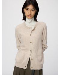 Uniqlo - Fluffy 100% Cashmere Relaxed Cardigan - Lyst