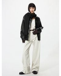 Uniqlo - High Rise Wide Jeans - Lyst