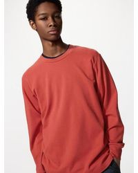 Uniqlo - Soft Brushed Crew Neck T-Shirt (Long Sleeve) - Lyst
