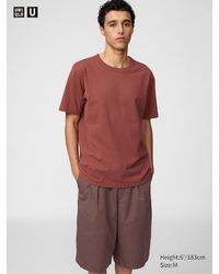 Uniqlo - Crew Neck T-Shirt - Lyst
