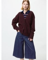 Uniqlo - Soufflé Yarn Relaxed Cardigan - Lyst