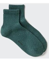 Uniqlo - Heattech Half Socks (Pile) - Lyst