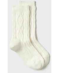 Uniqlo - Heattech Socks (Cable) - Lyst