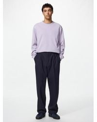 Uniqlo - Pleated Wide Trousers (Brushed Jersey) - Lyst