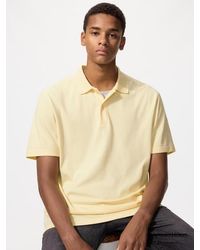 Uniqlo - Airism Cotton Piqué Polo Shirt - Lyst