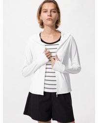 Uniqlo - Ultra Stretch Airism Uv Protection Full-Zip Hoodie - Lyst