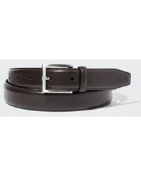 Uniqlo - Italian Leather Stitched Belt - Lyst