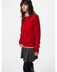 Uniqlo - 100% Merino Crew Neck Jumper - Lyst
