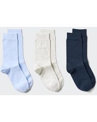 Uniqlo - Socks (3 Pairs) - Lyst