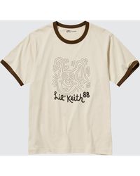 Uniqlo - Baumwolle ut archive ny pop art bedrucktes t-shirt (keith haring) - Lyst