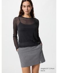 Uniqlo - Mini-Broekrok (Split) - Lyst