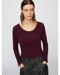 Uniqlo - Heattech Extra Warm Cashmere Blend Scoop Neck T-Shirt (Long Sleeve) - Lyst