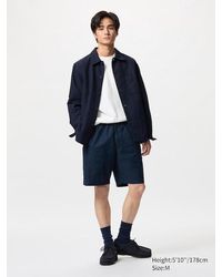 Uniqlo - Easy Shorts (Leinenmix) - Lyst