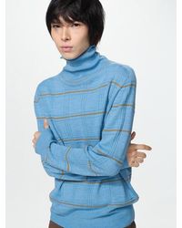 Uniqlo - 3D Knit Seamless Turtleneck Jumper - Lyst