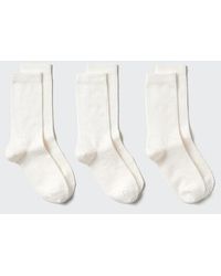Uniqlo - Socks (Ribbed, 3 Pairs) - Lyst