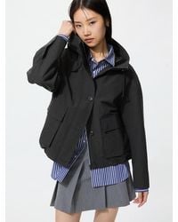 Uniqlo - Utility Cotton Blend Parka - Lyst
