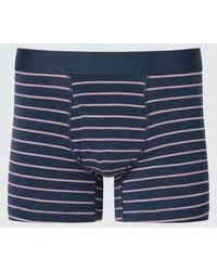 Uniqlo - Cotton Boxer Briefs (Striped) - Lyst