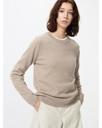 Uniqlo - 100% Cashmere Crew Neck Jumper - Lyst