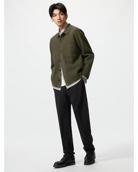 Uniqlo - Ultra Stretch Trousers (Longer) - Lyst