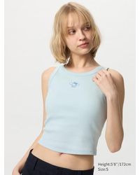 Uniqlo - Sanrio Characters Ut Camiseta Corta Con Sujetador - Lyst