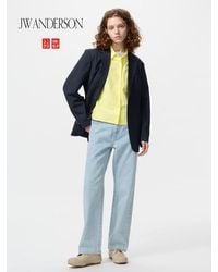 Uniqlo - Straight Jeans - Lyst