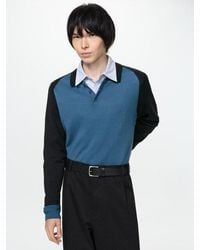 Uniqlo - 3D Knit Seamless Polo Jumper - Lyst