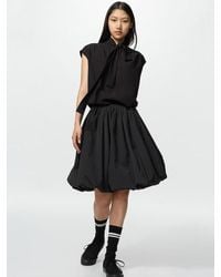 Uniqlo - Balloon Gathered Midi Skirt - Lyst