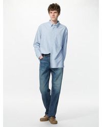 Uniqlo - Straight Jeans (Longer) - Lyst