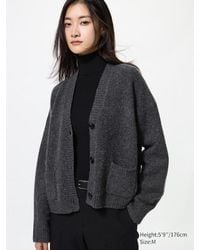 Uniqlo - Cardigan Filato Soffice Taglio Corto - Lyst