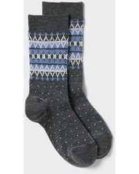 Uniqlo - Calze Termiche Heattech Con Motivo - Lyst