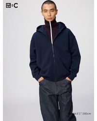 Uniqlo - Sweat Oversized Full-Zip Hoodie - Lyst