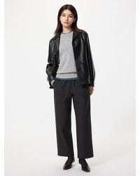 Uniqlo - Cotton Relaxed Ankle Trousers - Lyst