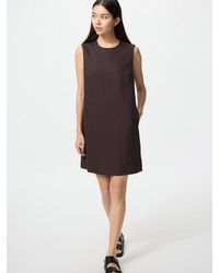 Uniqlo - Shift Mini Dress (Sleeveless) - Lyst