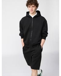 Uniqlo - Sweat Oversized Full-Zip Hoodie - Lyst