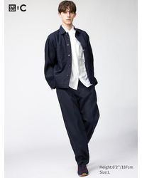 Uniqlo - 100% Premium Linen Wide Trousers - Lyst