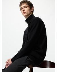Uniqlo - 100% Cashmere Turtleneck Jumper - Lyst