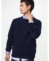 Uniqlo - 100% Cashmere Crew Neck Jumper - Lyst