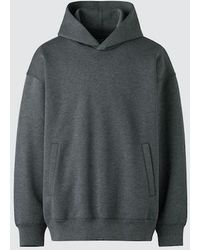 Uniqlo - Sweat Oversized Pullover Hoodie - Lyst