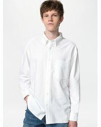 Uniqlo - Oxford Oversized Fit Long Sleeve - Lyst