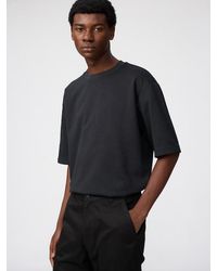 Uniqlo - Airism Cotton Oversized Crew Neck T-Shirt - Lyst