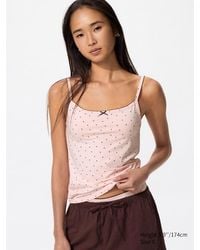 Uniqlo - Soft Modal Camisole (Heart) - Lyst