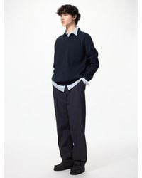 Uniqlo - Pleated Wide Trousers (Longer) - Lyst